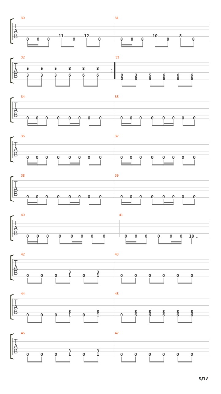 Boot Scraper吉他谱