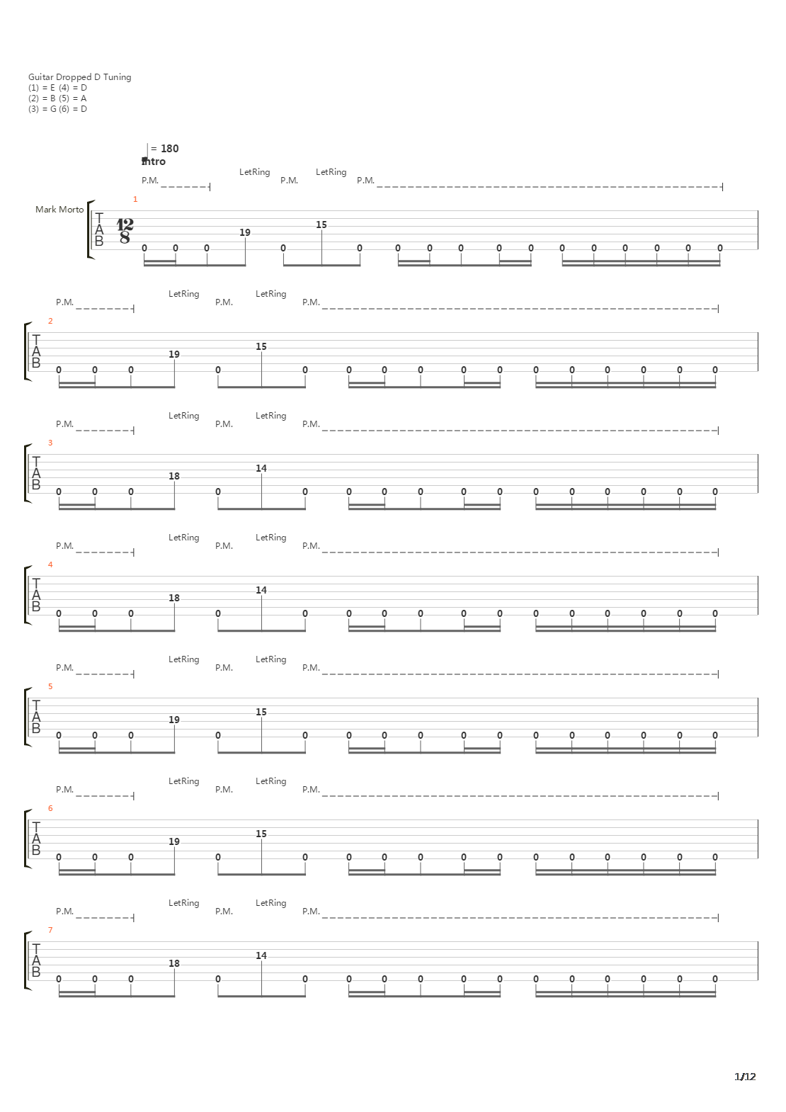 Boot Scraper吉他谱