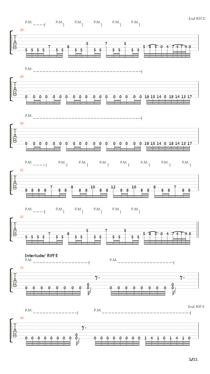 Faded Line吉他谱