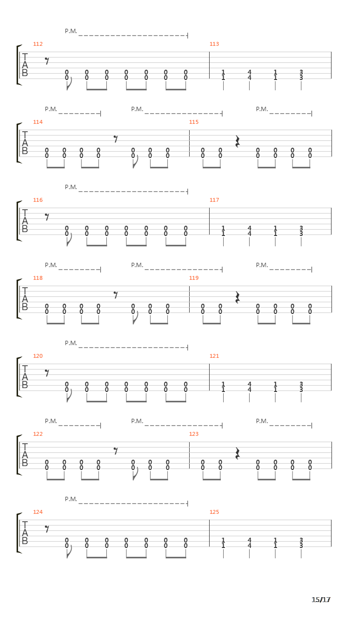 Faded Line吉他谱