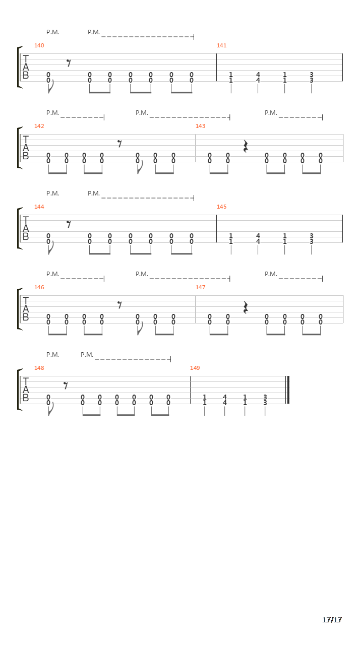 Faded Line吉他谱