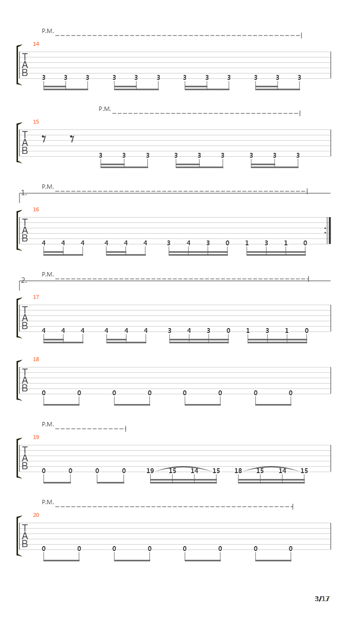 Faded Line吉他谱