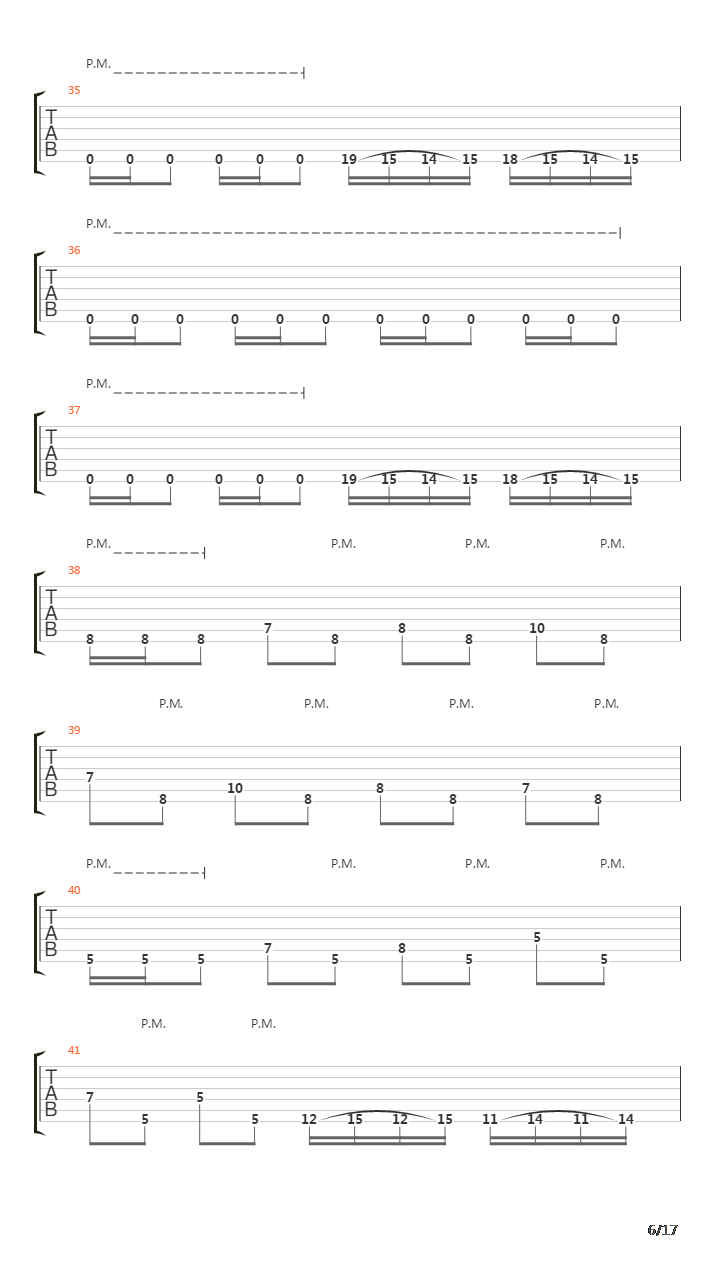 Faded Line吉他谱