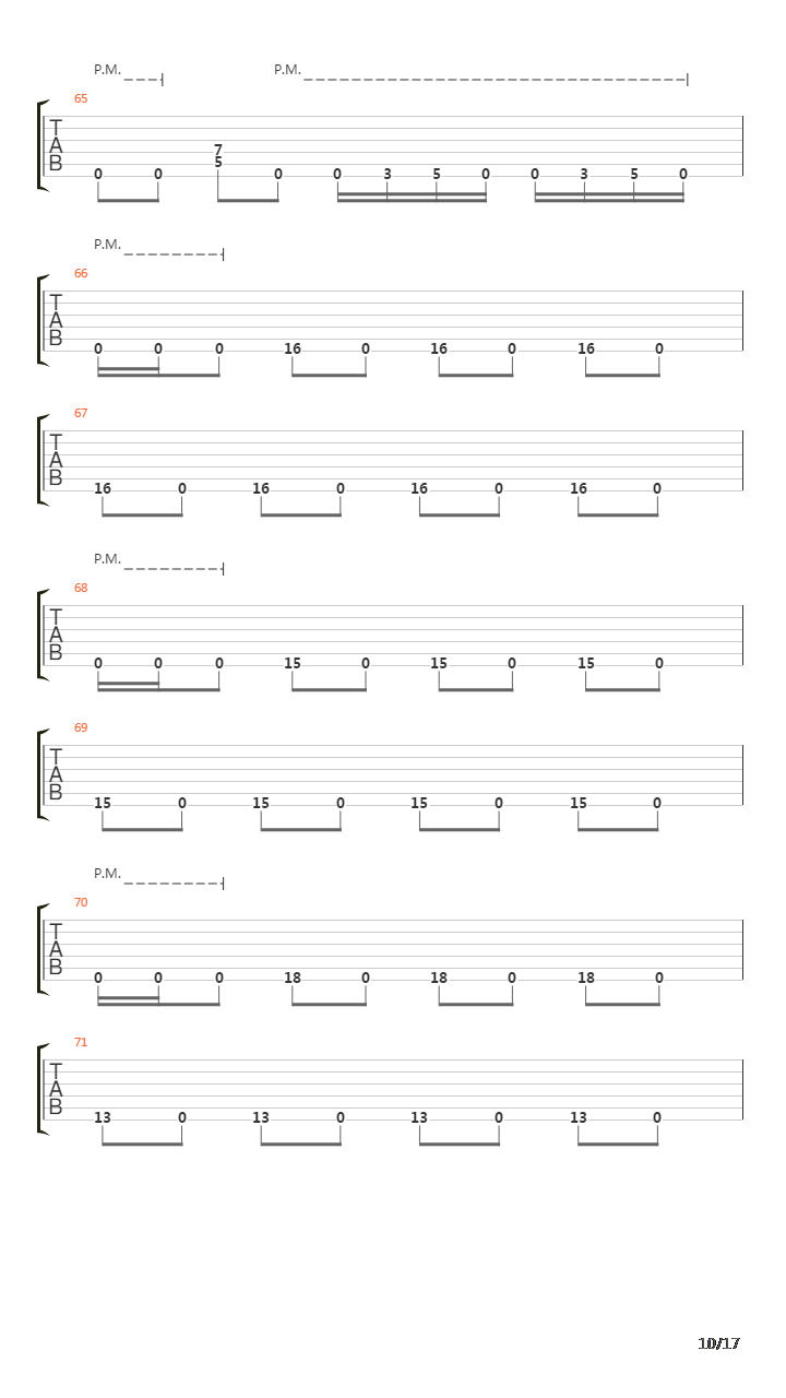 Faded Line吉他谱