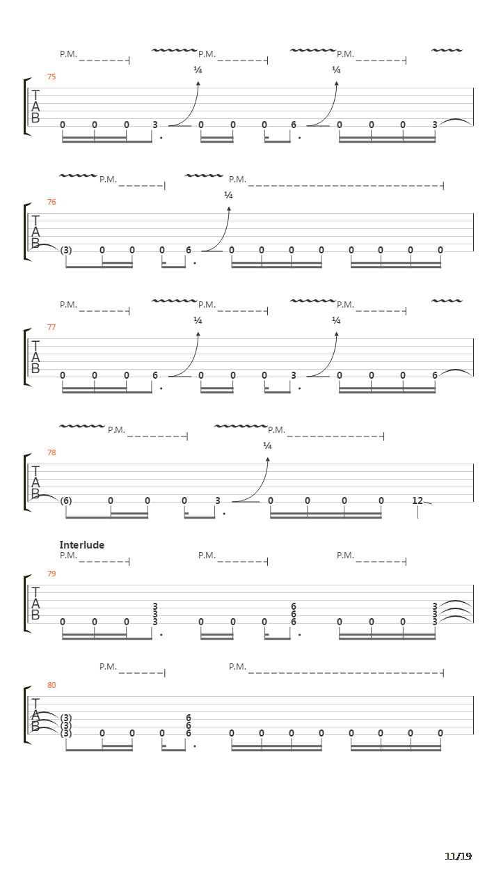 Desolation吉他谱