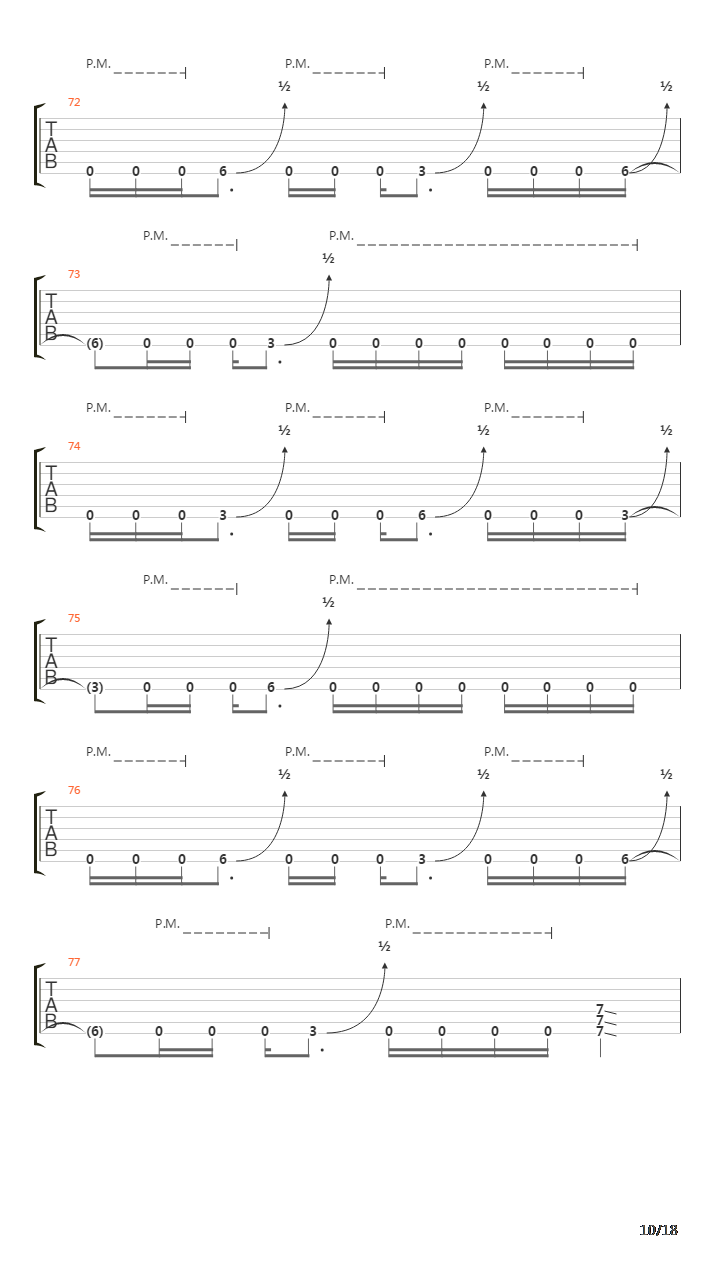 Desolation吉他谱