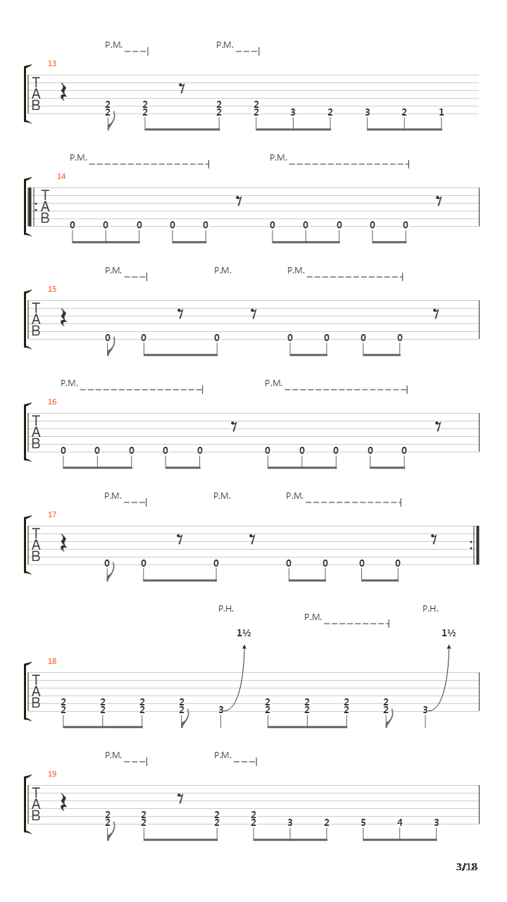 Laid To Rest吉他谱