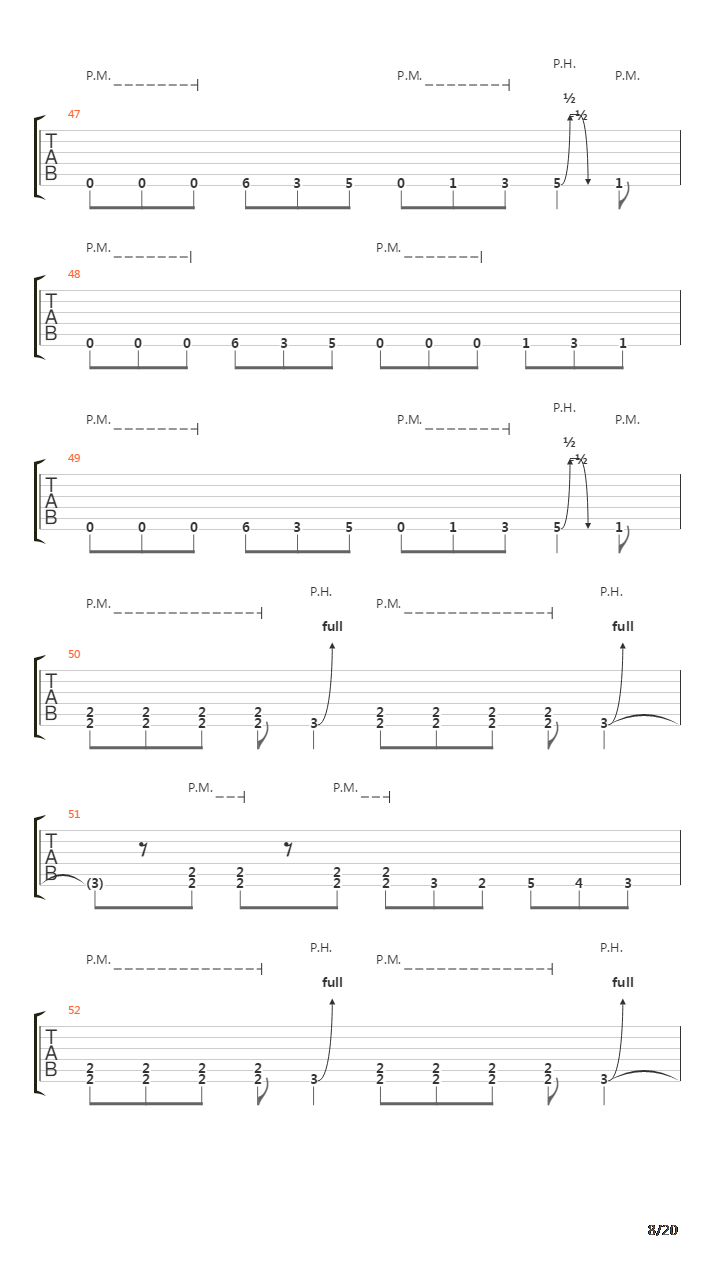 Laid To Rest吉他谱