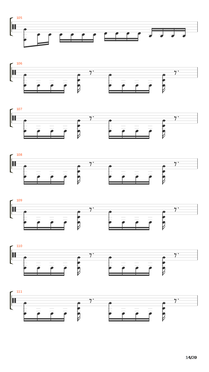 Now Youve Got Something To Die For吉他谱