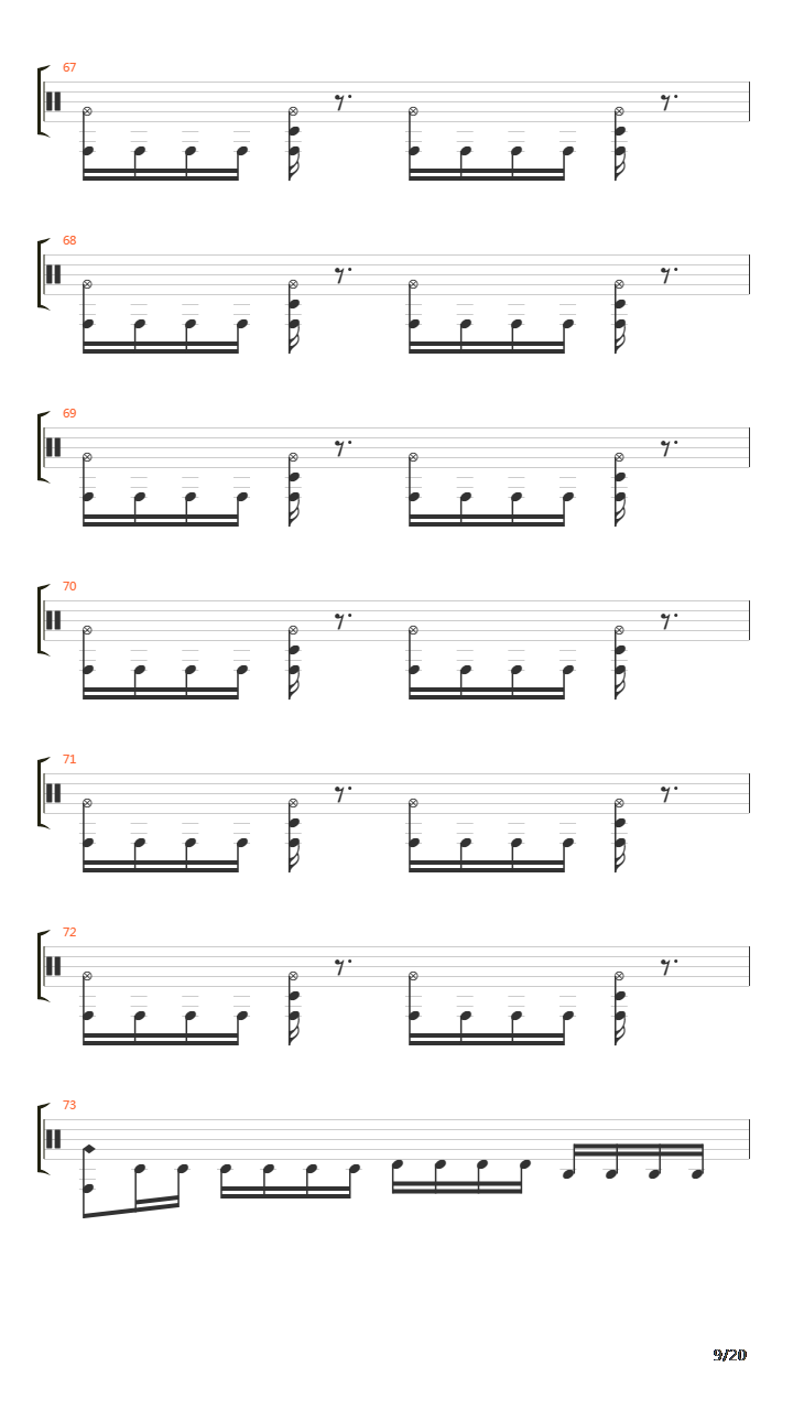 Now Youve Got Something To Die For吉他谱
