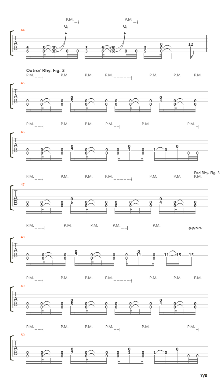 Omerta吉他谱