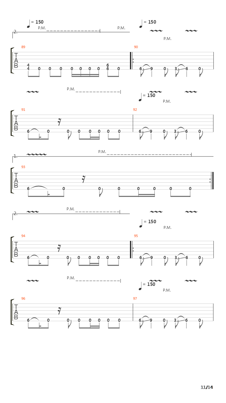 Omerta吉他谱