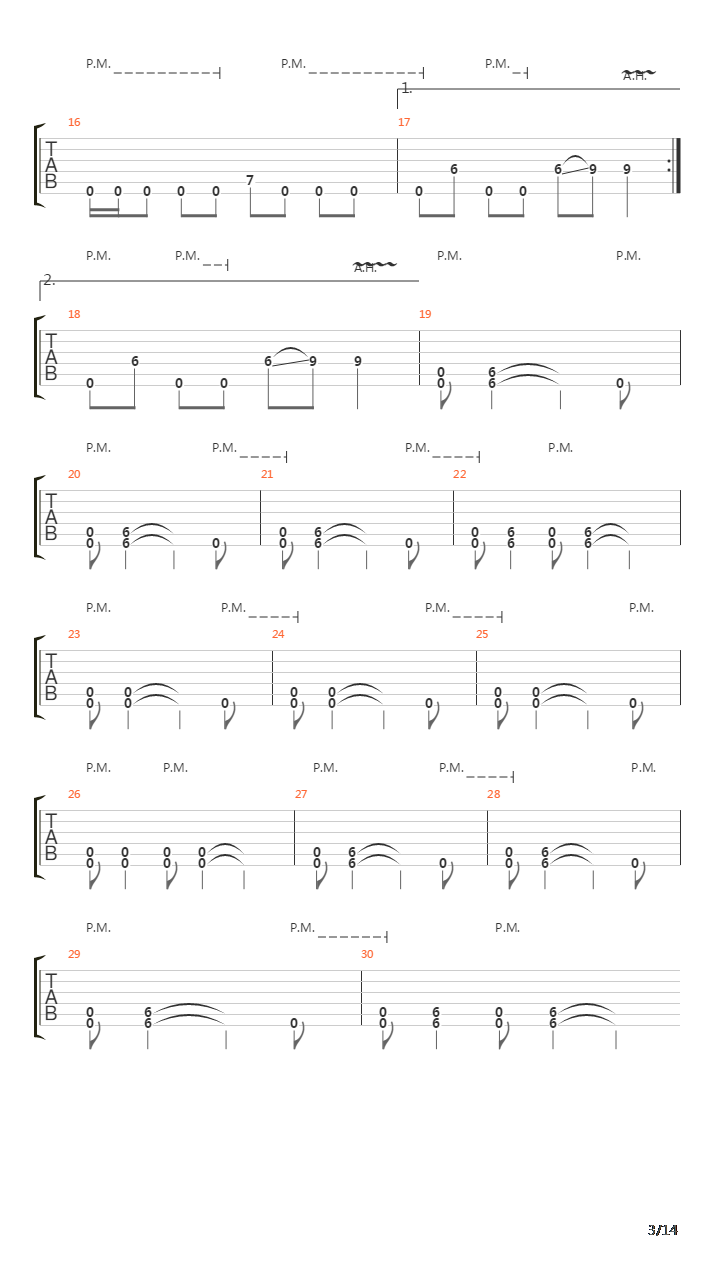 Omerta吉他谱