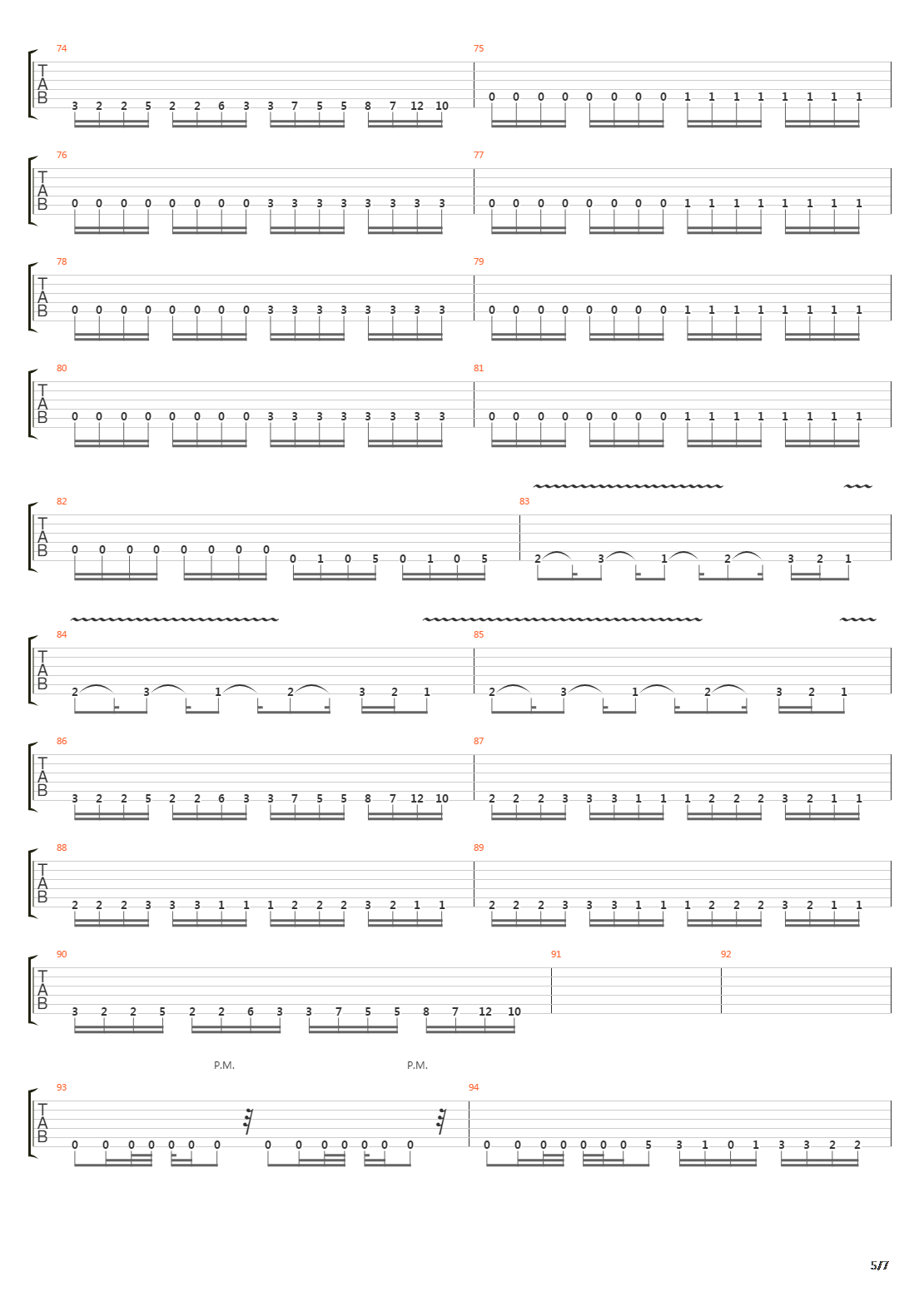 Pathetic吉他谱