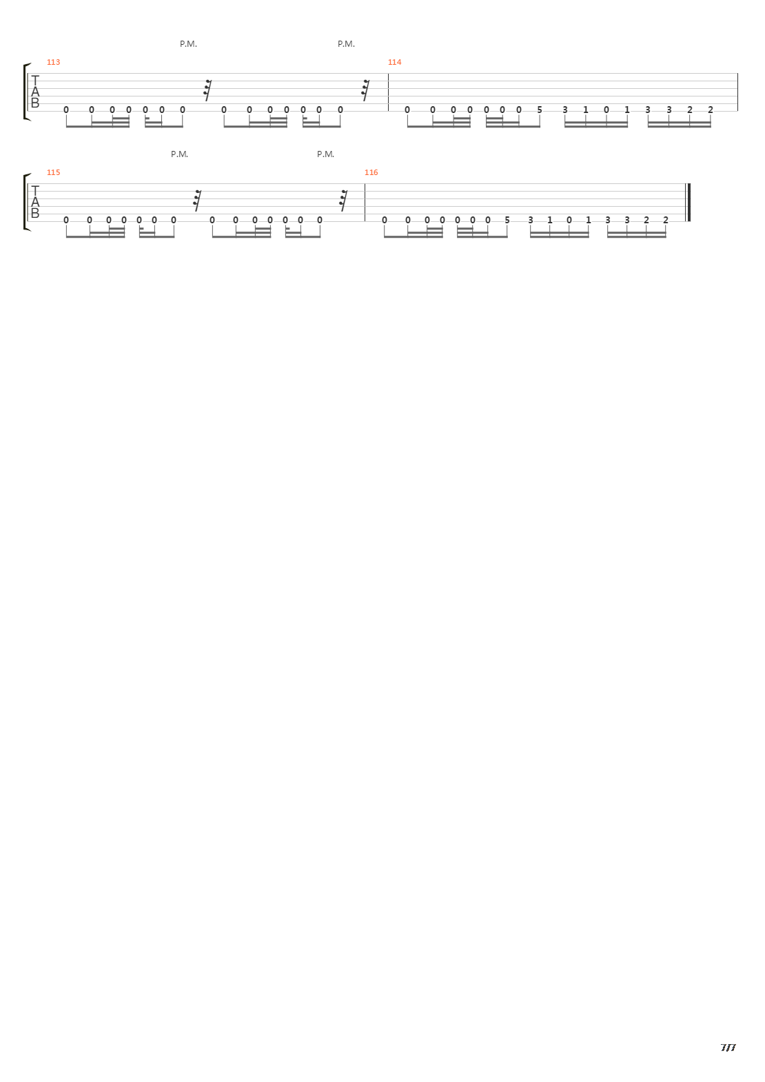 Pathetic吉他谱