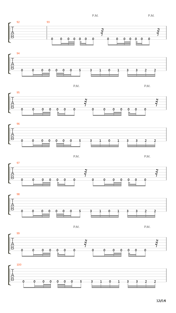 Pathetic吉他谱