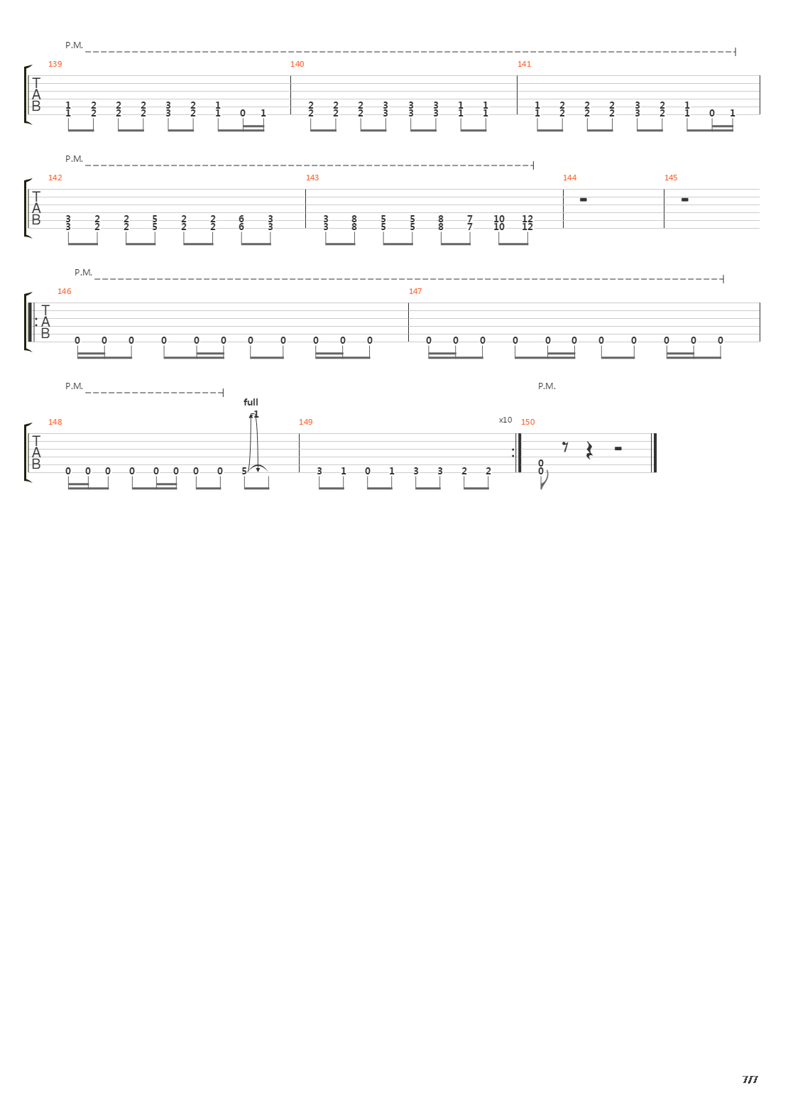 Pathetic吉他谱
