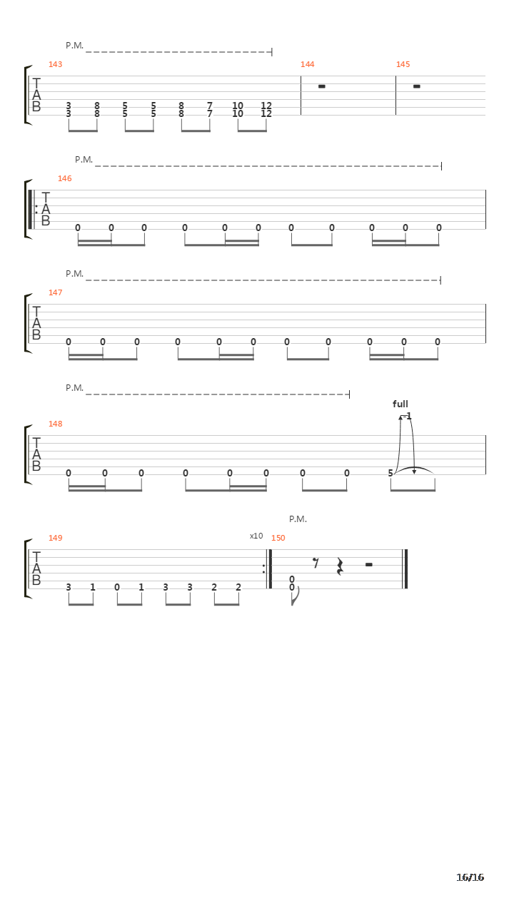 Pathetic吉他谱