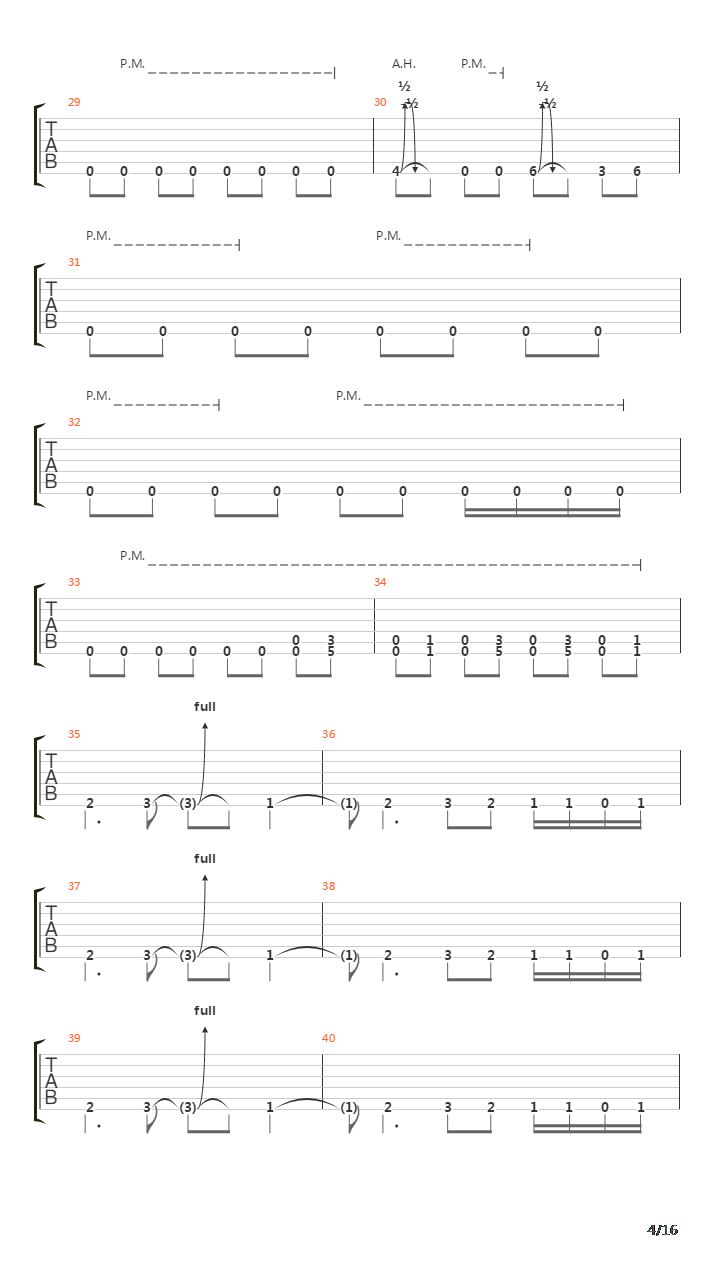 Pathetic吉他谱