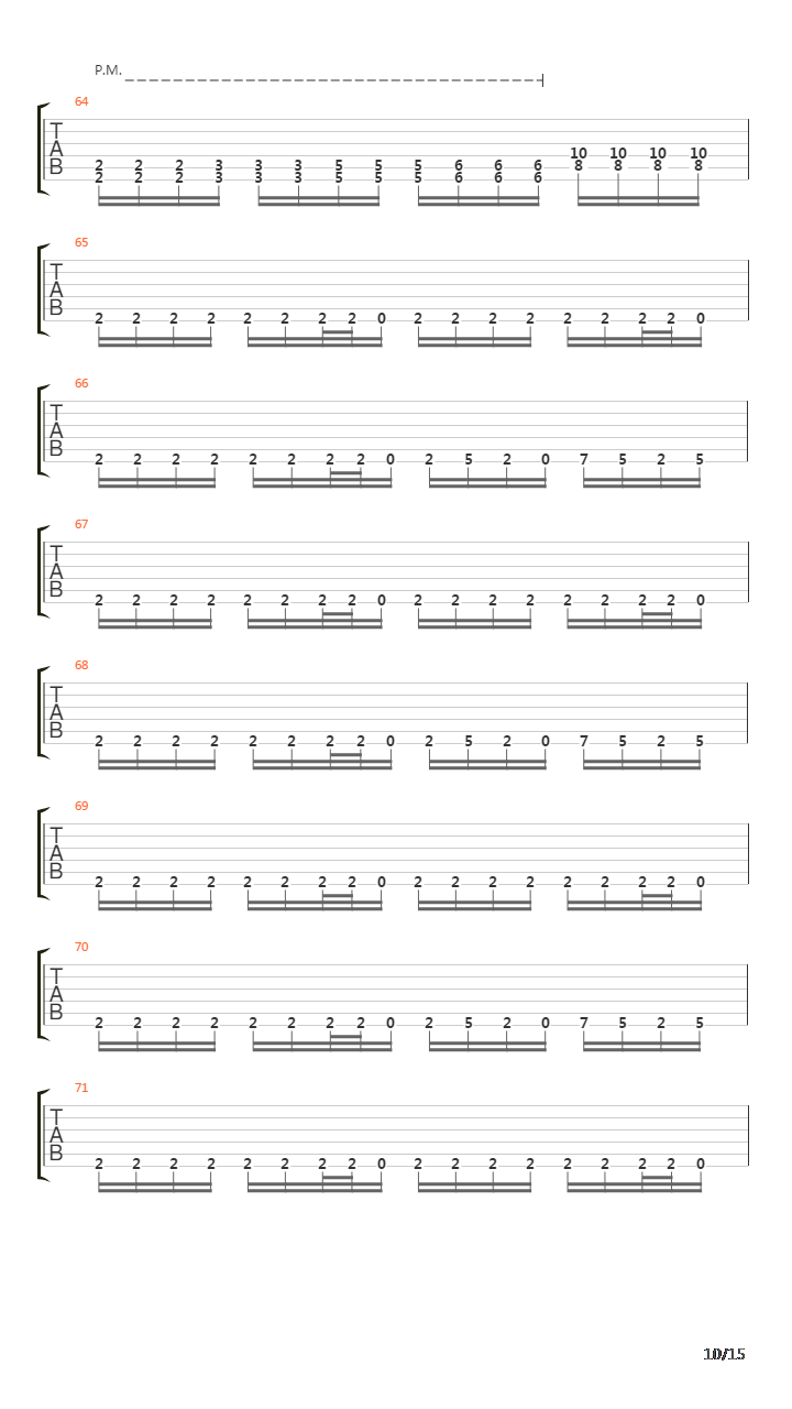 Set To Fail吉他谱