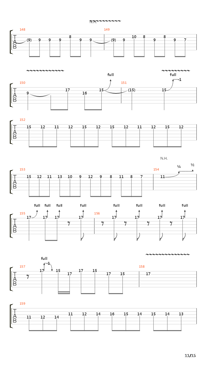 Set To Fail吉他谱