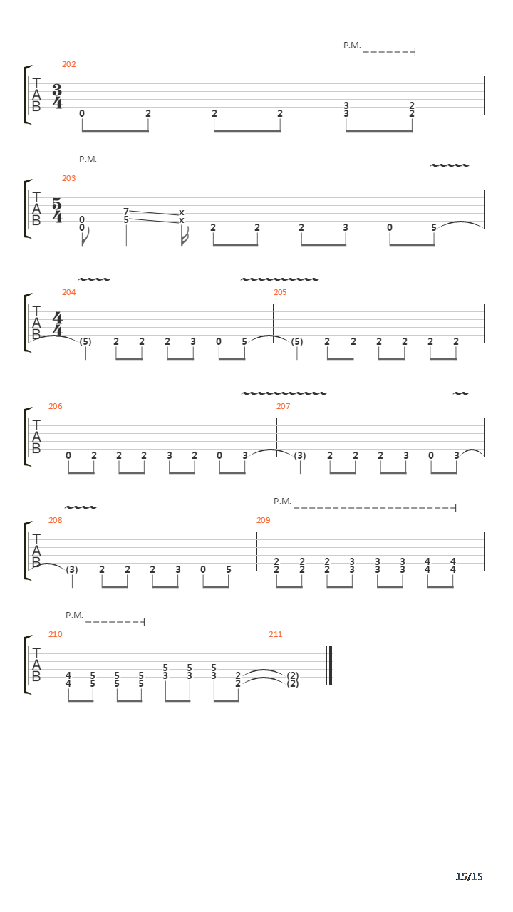 Set To Fail吉他谱