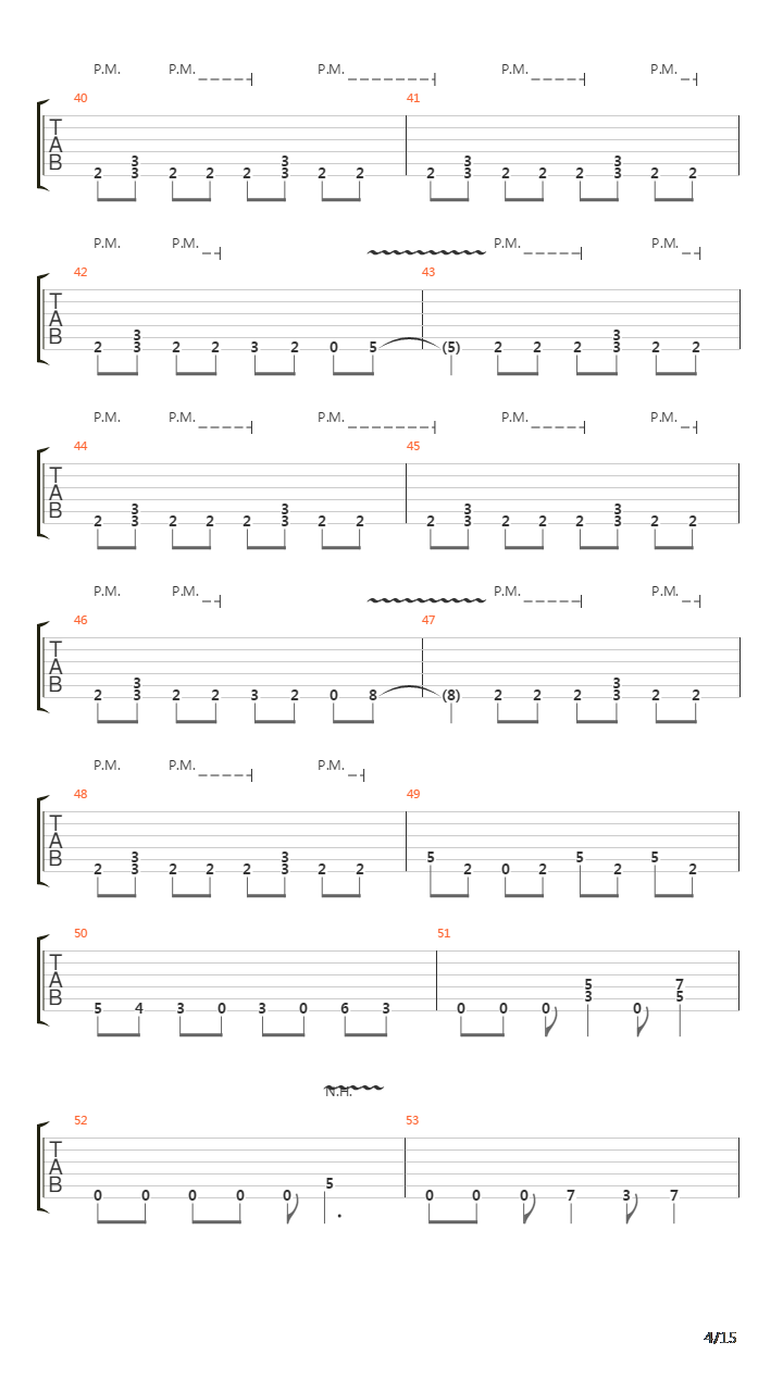 Set To Fail吉他谱