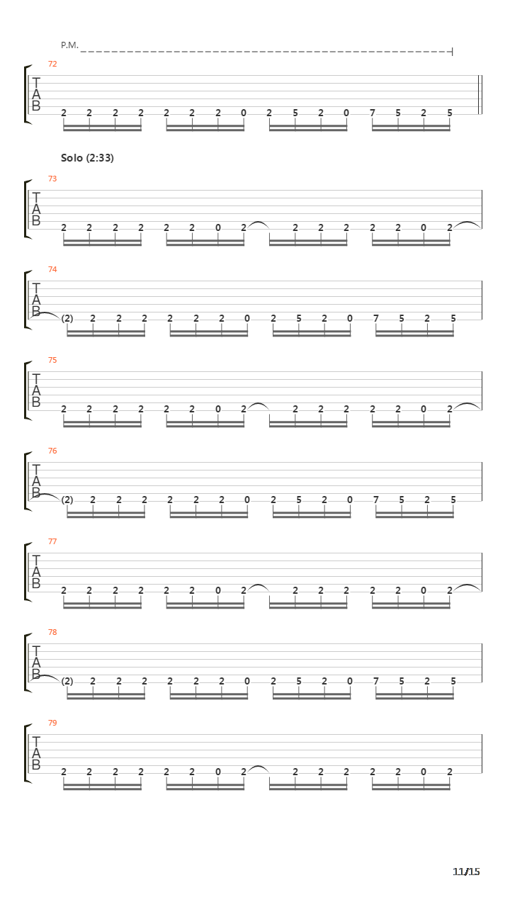 Set To Fail吉他谱