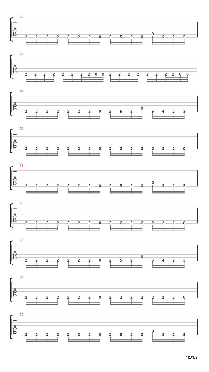 Set To Fail吉他谱