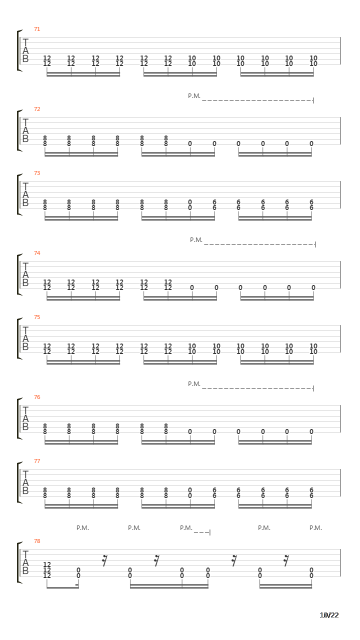 Terminally Unique吉他谱