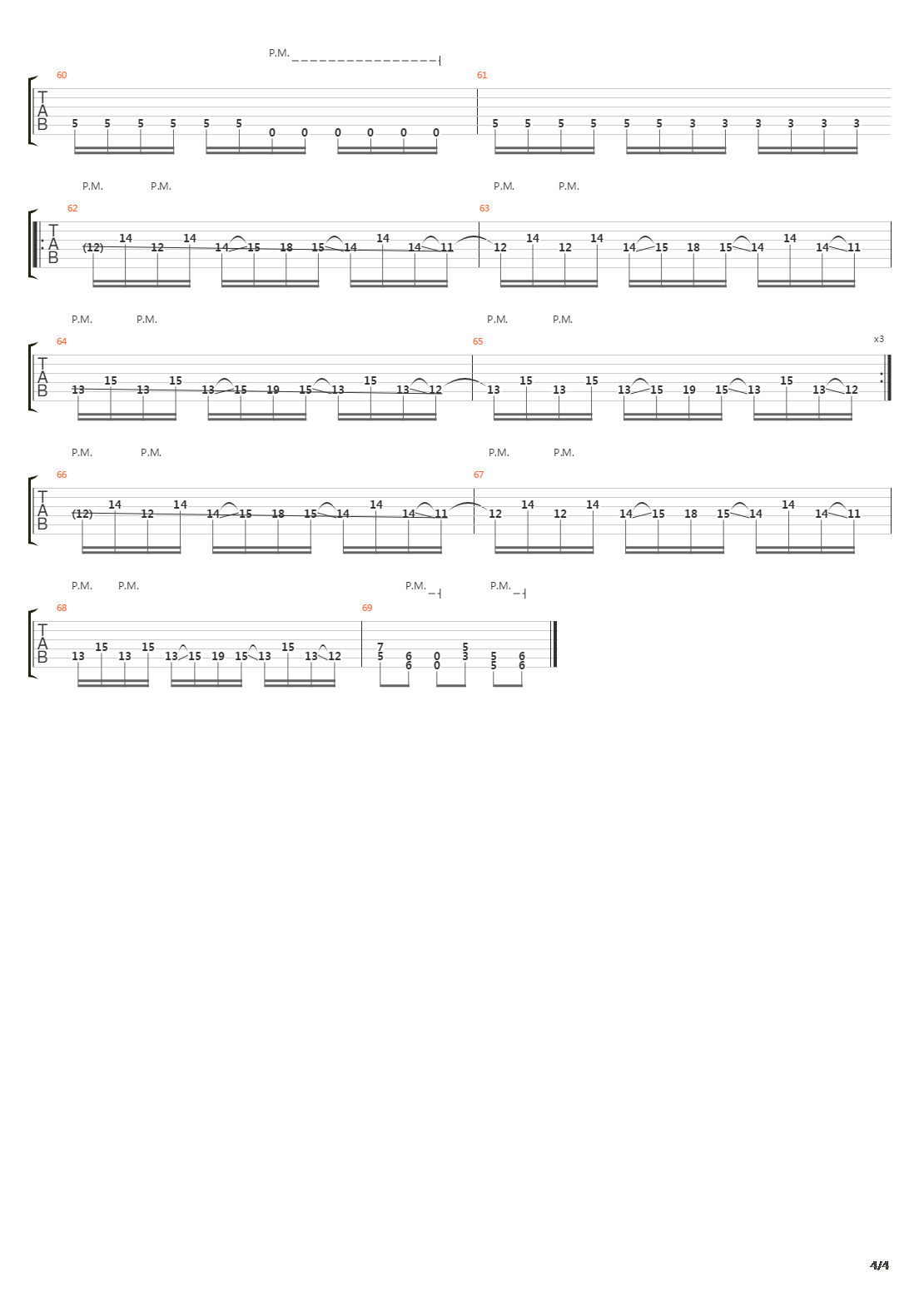 Terminally Unique吉他谱