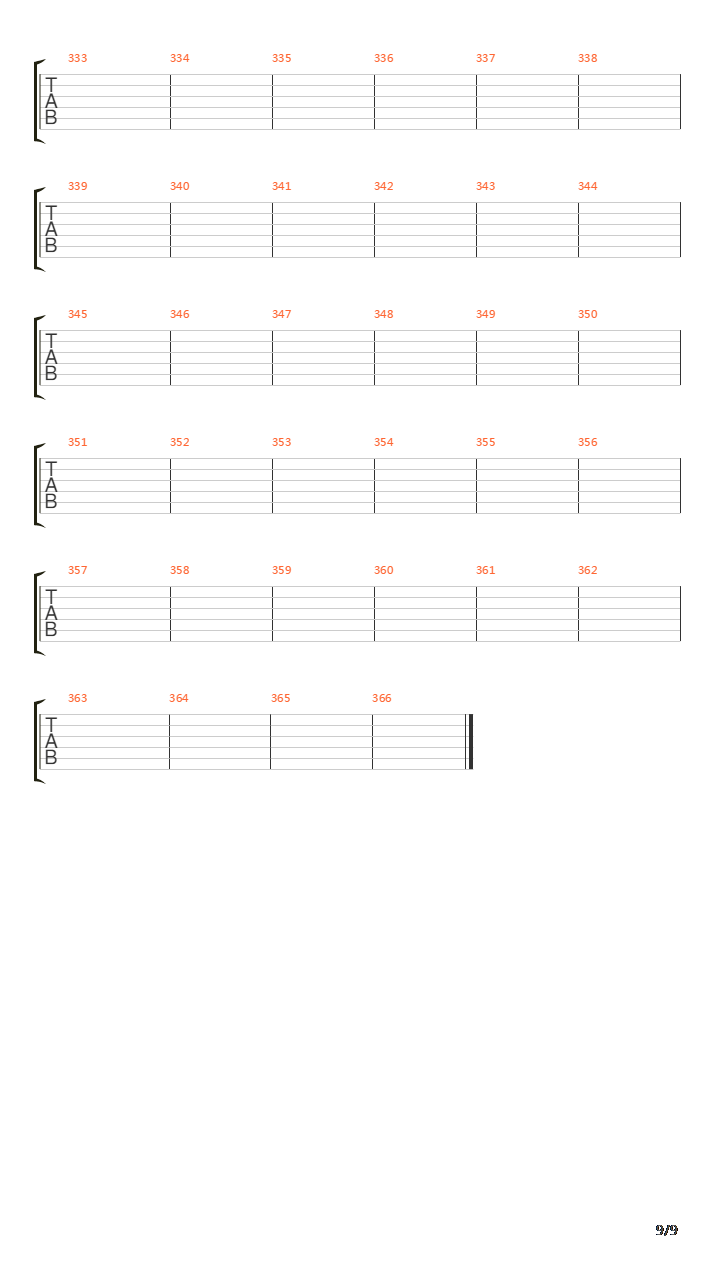 The Passing吉他谱