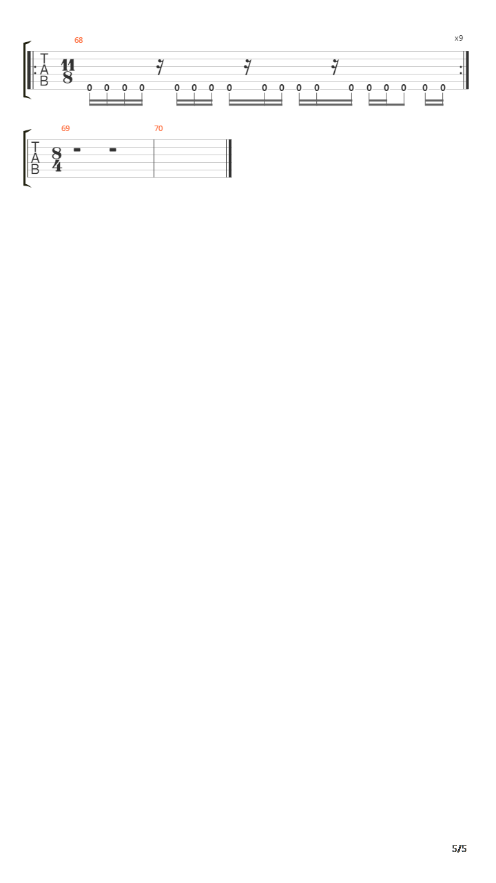 Vigil吉他谱