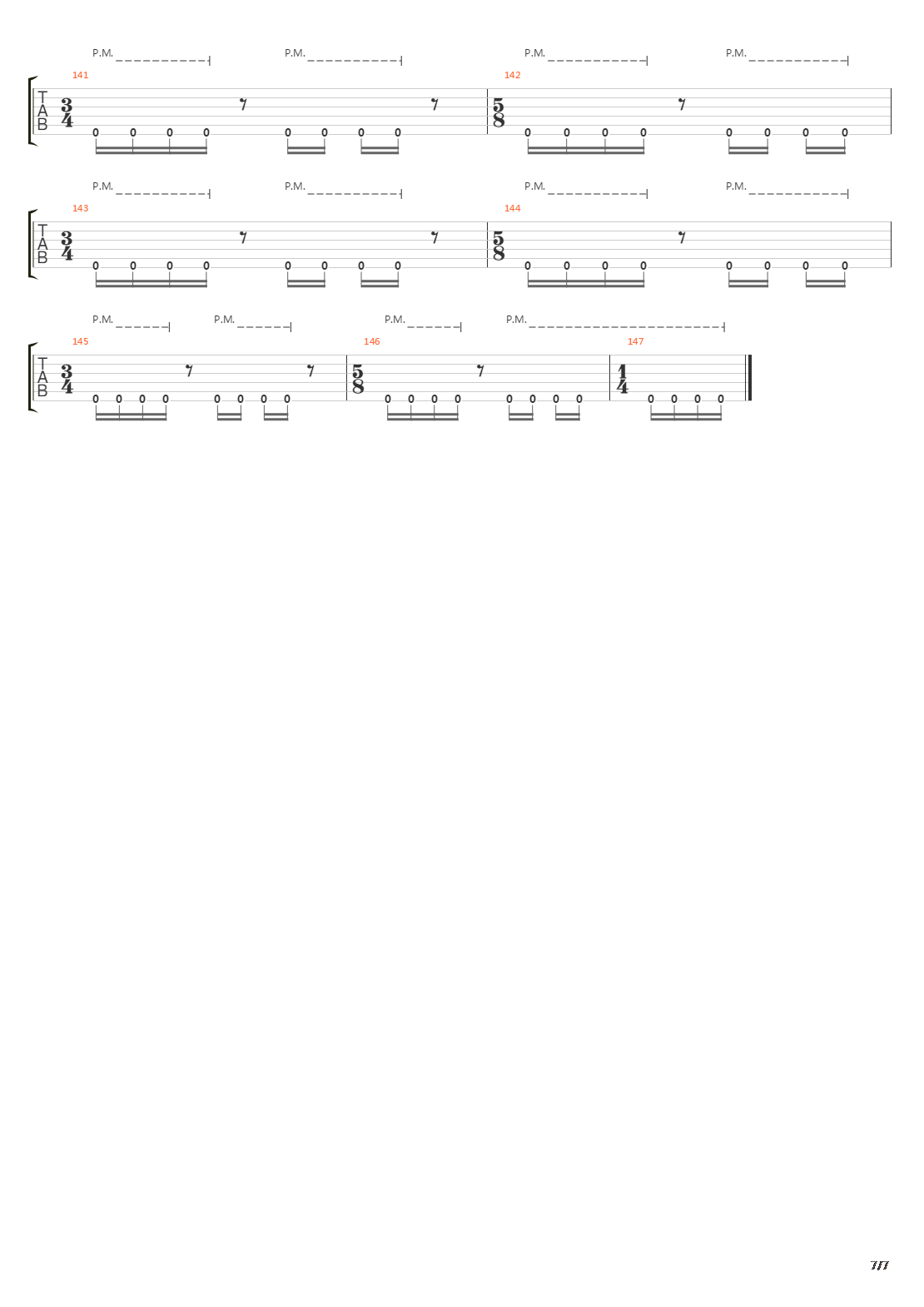 Vigil吉他谱