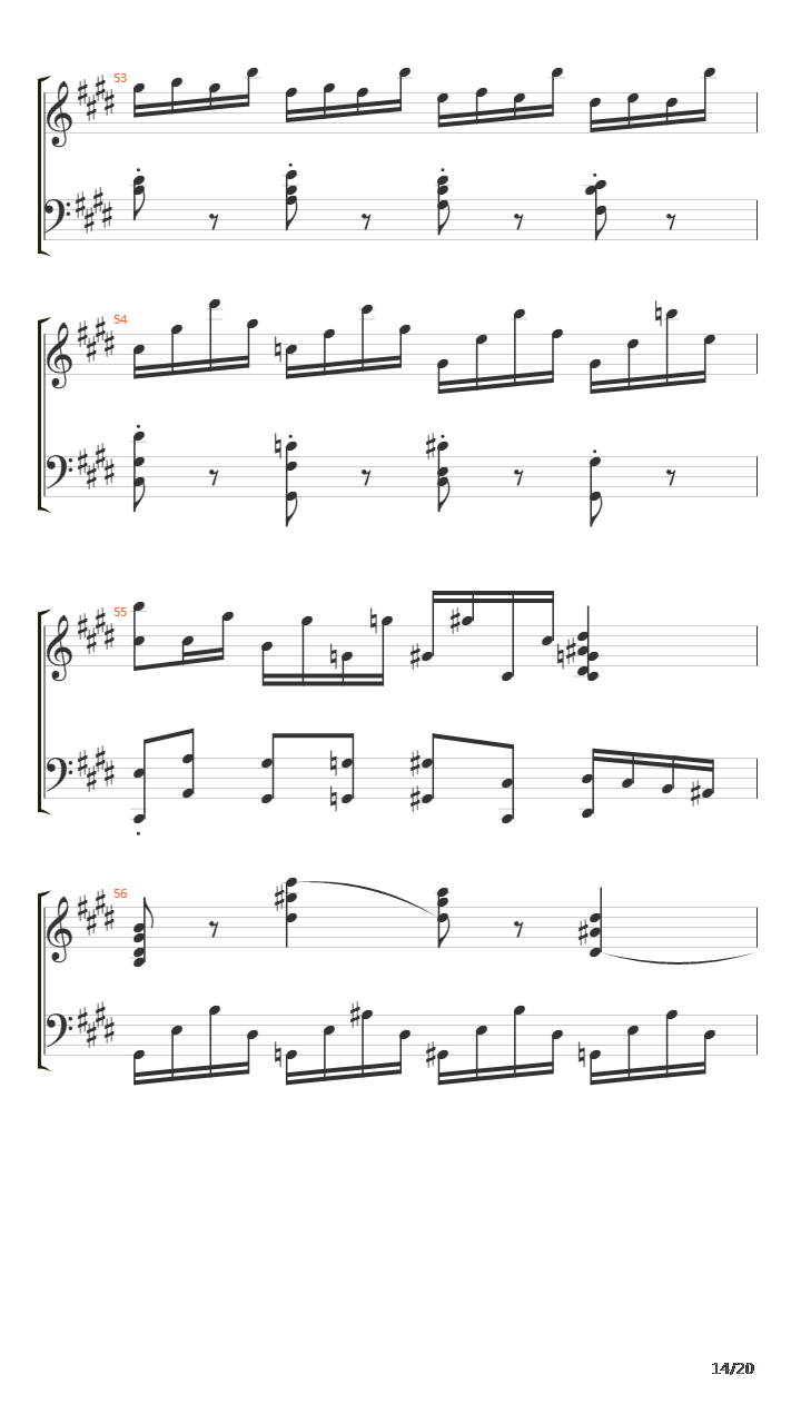 Etude Op10 No4吉他谱