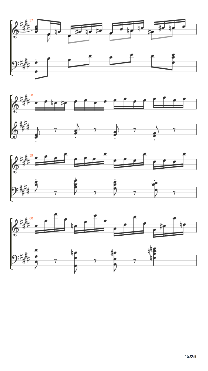 Etude Op10 No4吉他谱