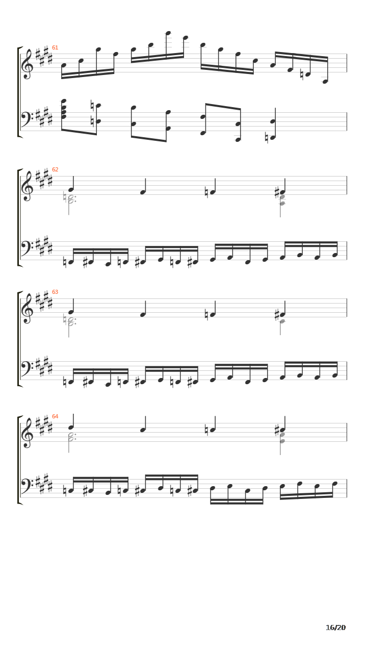 Etude Op10 No4吉他谱