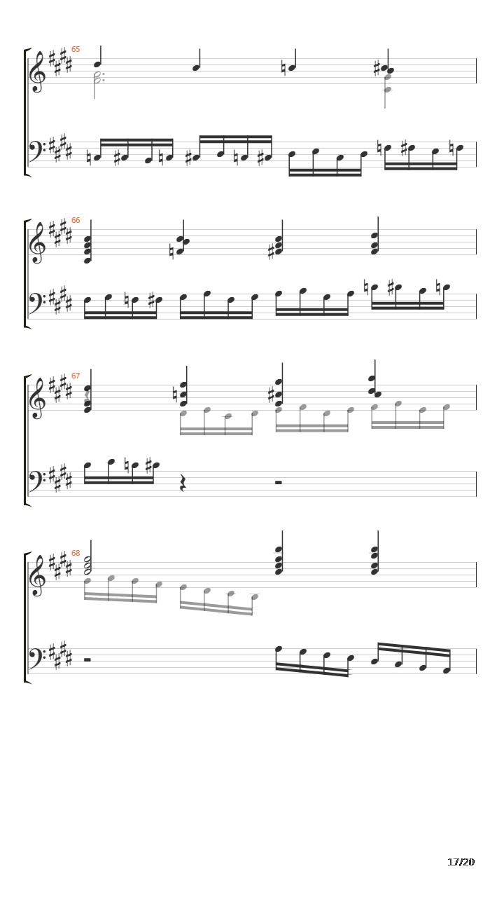 Etude Op10 No4吉他谱