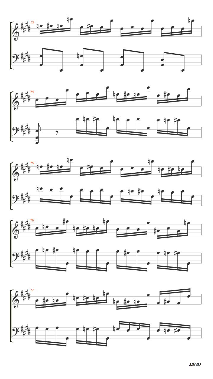 Etude Op10 No4吉他谱