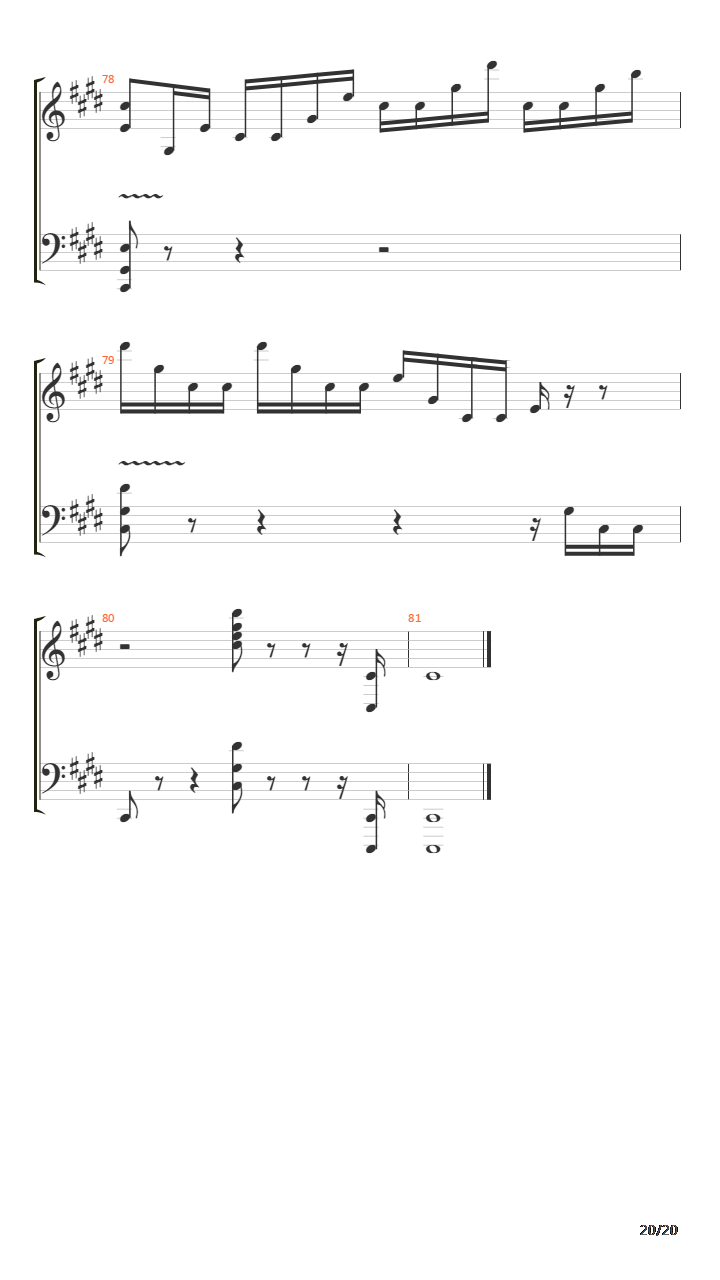 Etude Op10 No4吉他谱