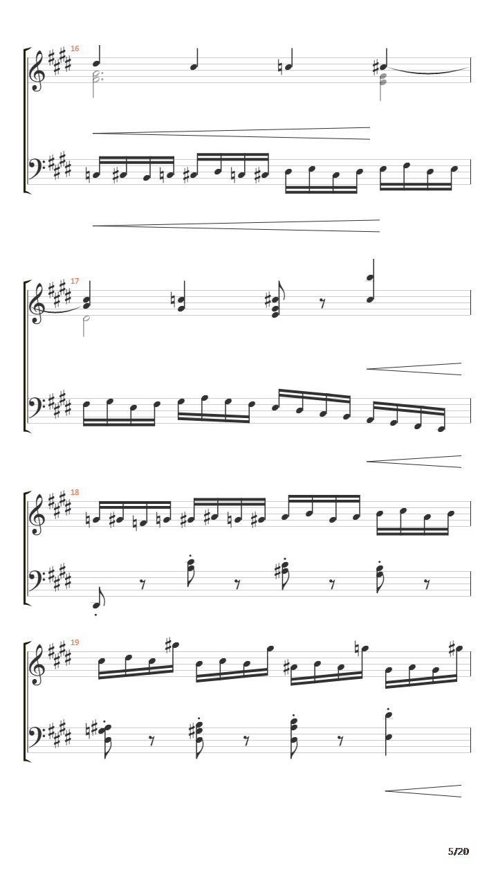 Etude Op10 No4吉他谱