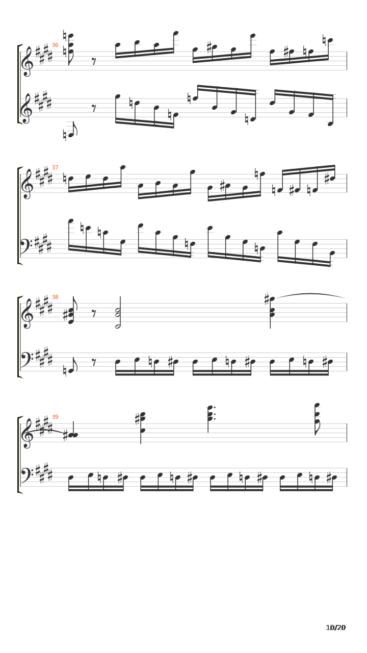 Etude Op10 No4吉他谱