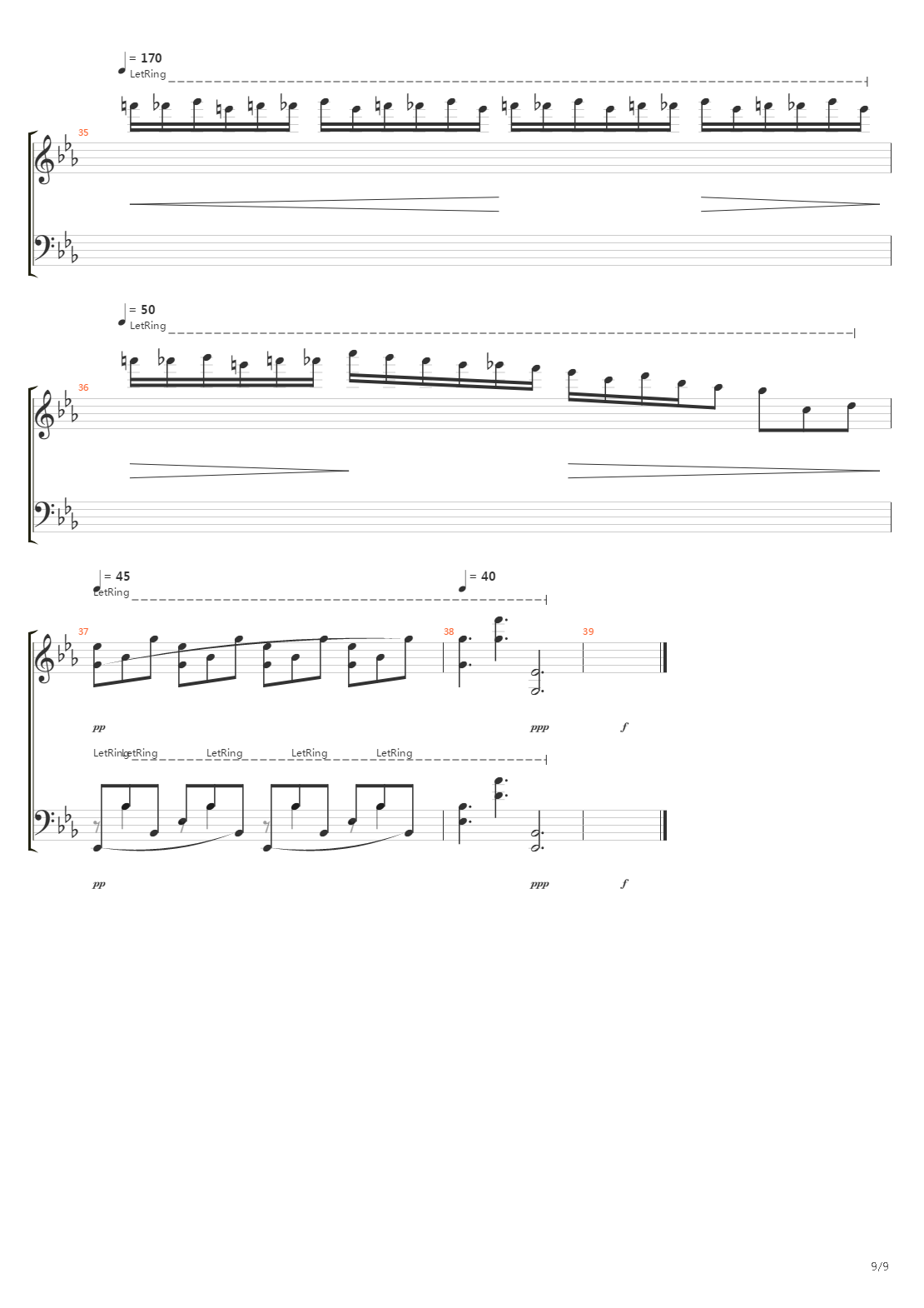 Nocturne Op 9 No 2吉他谱