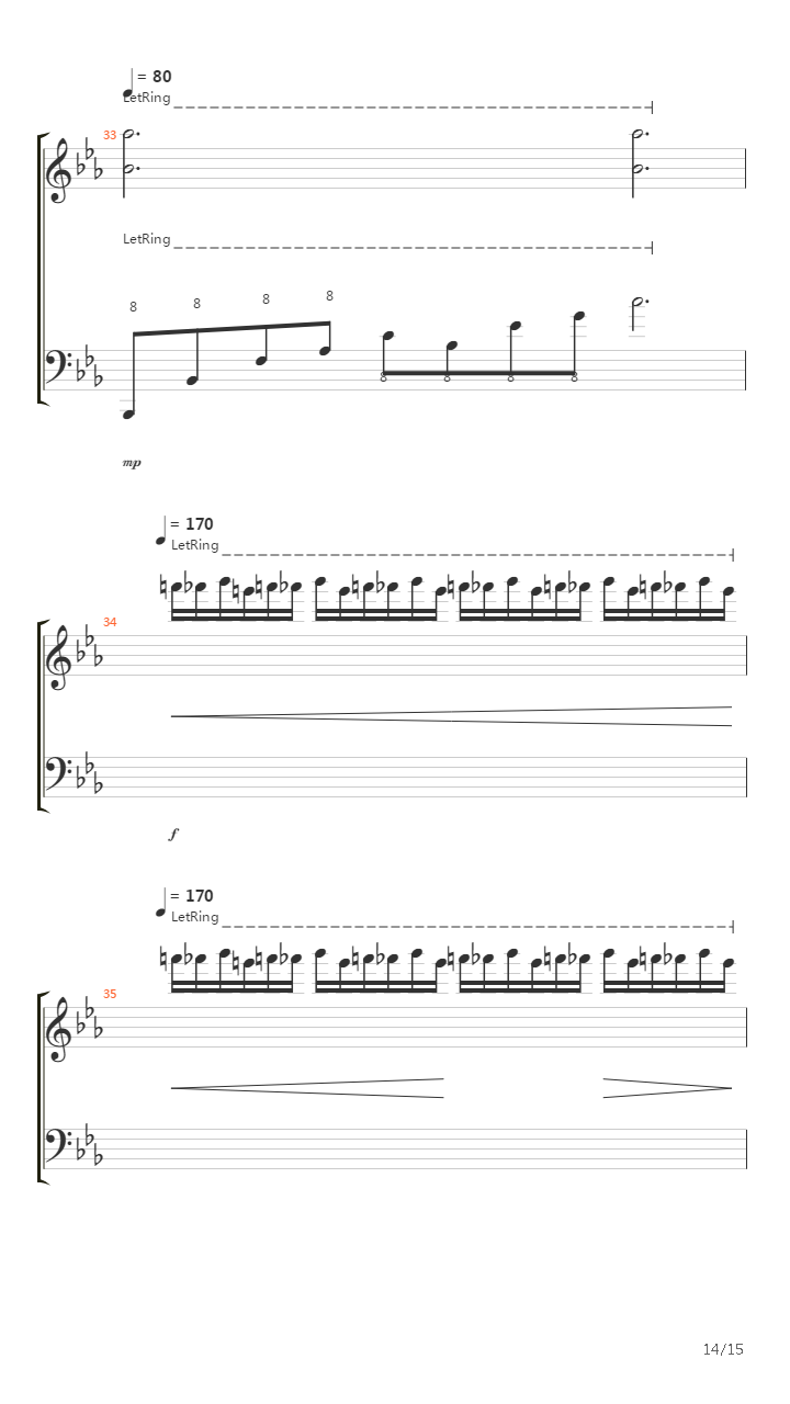 Nocturne Op 9 No 2吉他谱