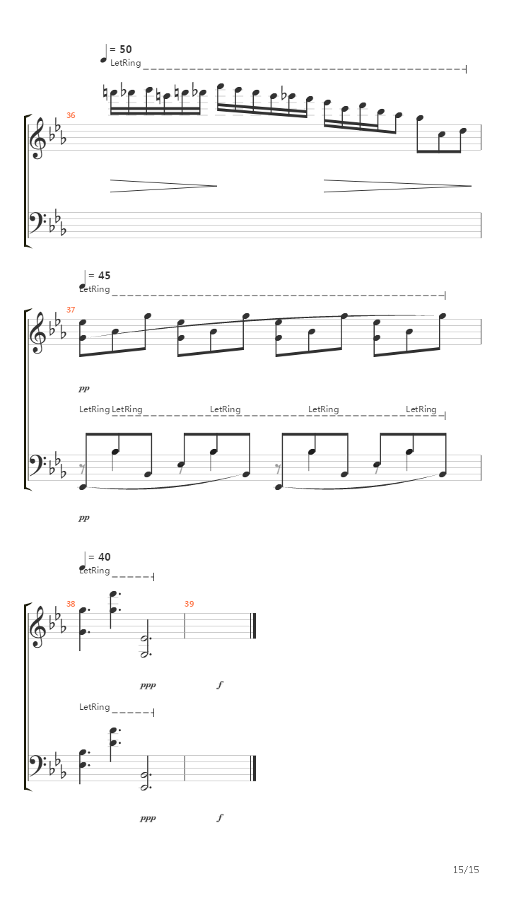 Nocturne Op 9 No 2吉他谱