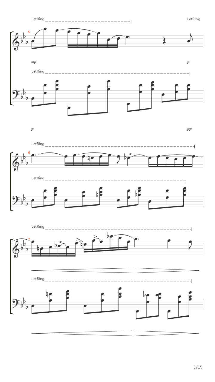 Nocturne Op 9 No 2吉他谱