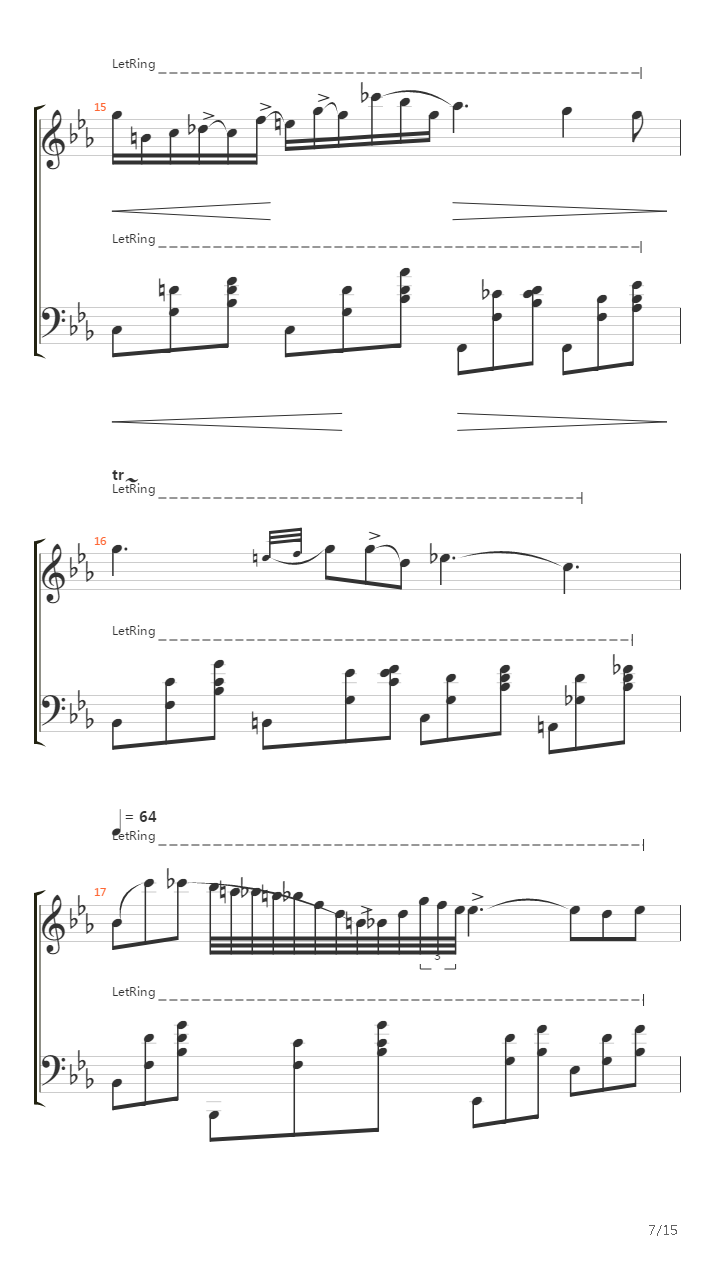 Nocturne Op 9 No 2吉他谱