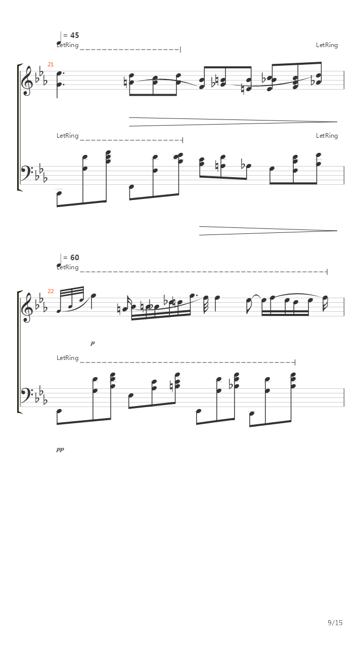 Nocturne Op 9 No 2吉他谱