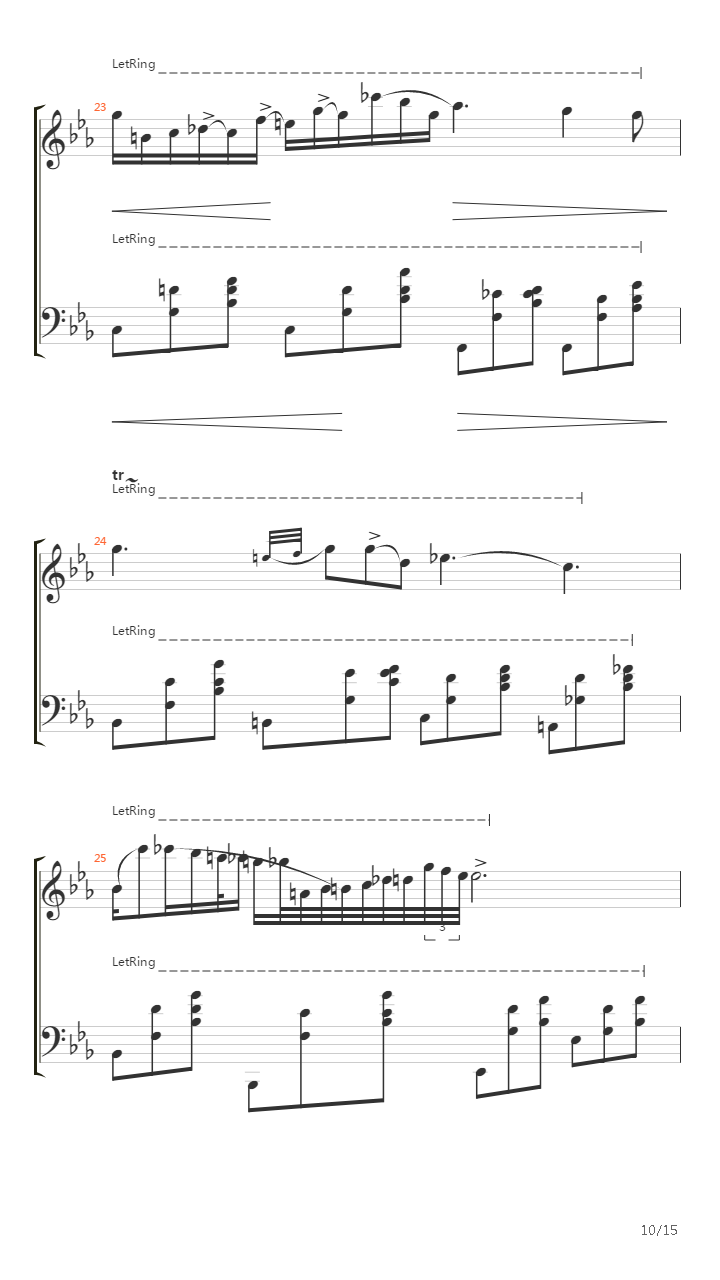 Nocturne Op 9 No 2吉他谱