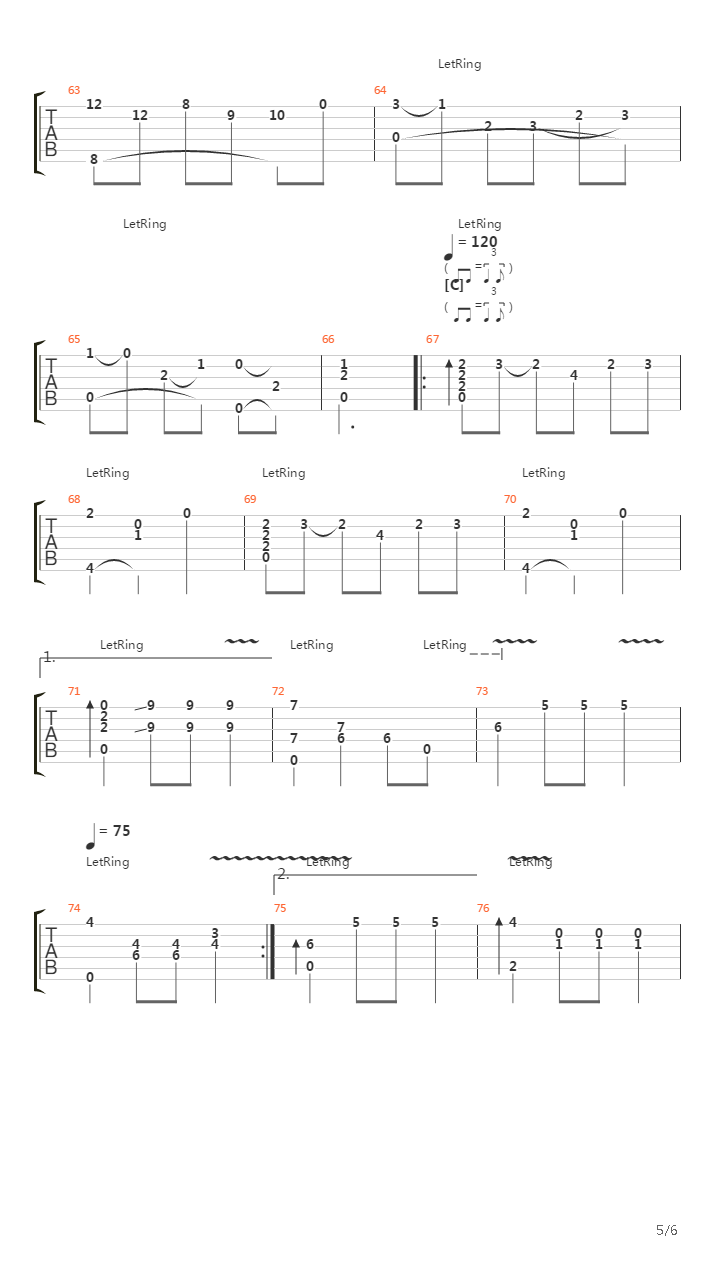 Waltz Op 69 No 2吉他谱